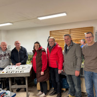 Besuch bei den Modelleisenbahnern