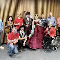 Ordensträger mit Prinzenpaar